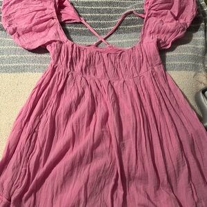Free People Marina Dress in Pink